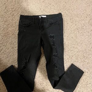 size 9 ripped skinny jeans